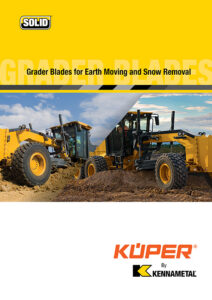 Kuper by Kennametal Grader Blades Catalog